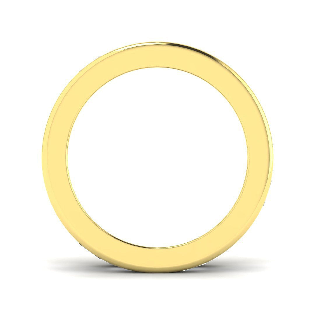 Baguette Diamond Channel Set Full Eternity Ring | 1.75ct | Lab & Natural