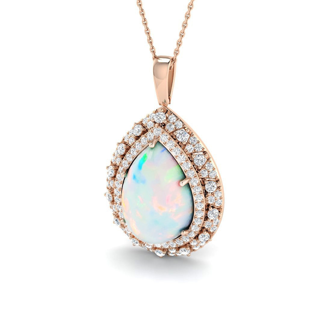 Gimpy Opal Pendant 8.5ct Gold (Without Chain )