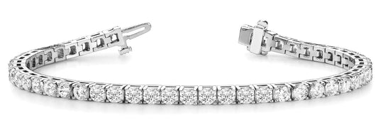 Lab Grown Diamond Tennis Bracelet for Women, Premium Bracelet in 9K/18K Gold and Platinum