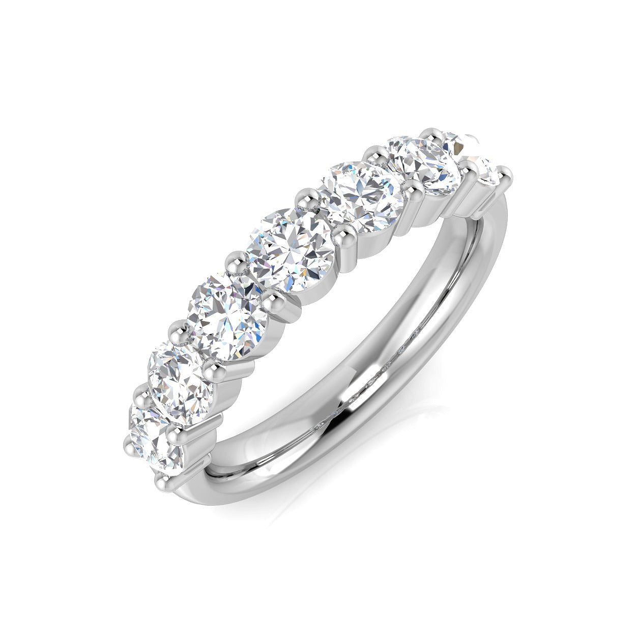 1Ct Lab Grown Diamond Ring in Platinum | Ring Size - M