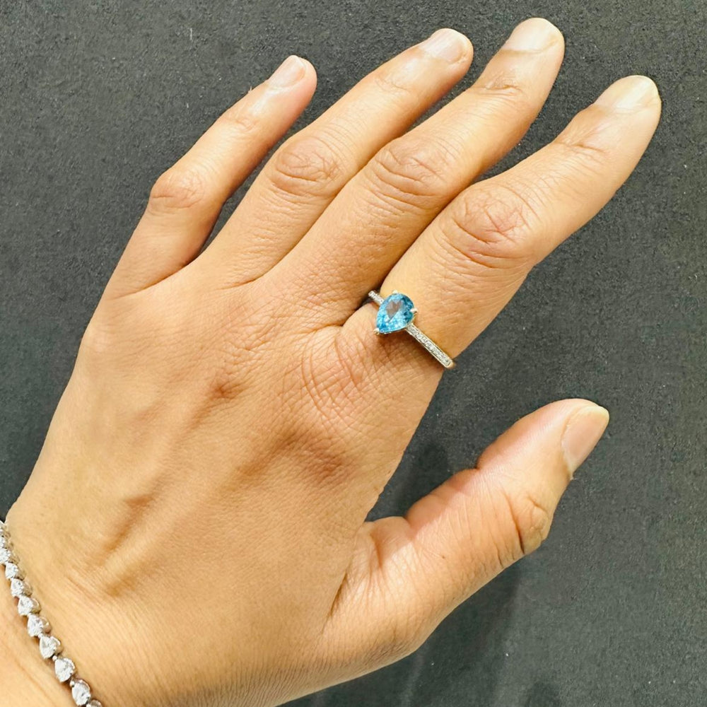 tanzanite diamond ring