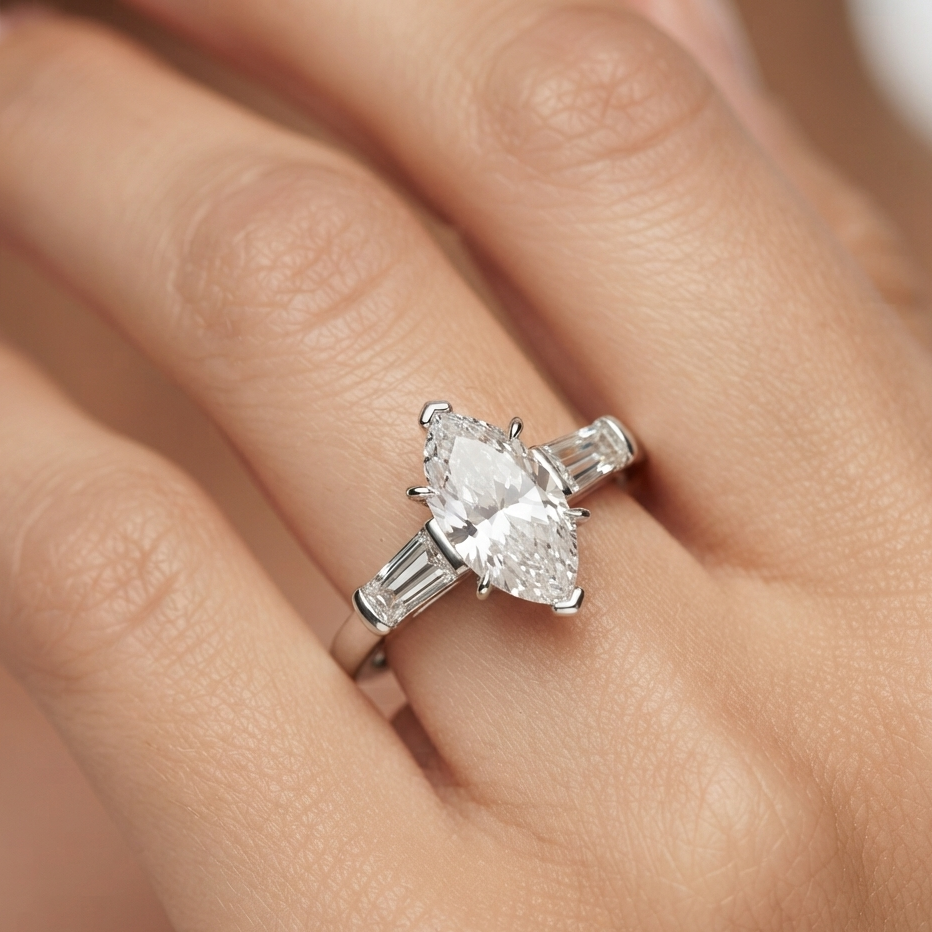 three stone trilogy ring for women
