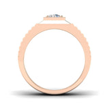 men’s engagement rings crafted in gold - IGI-certified lab-grown