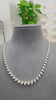 Natural Diamond Necklace, Pear Diamond Necklace