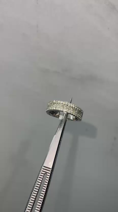 diamond wedding ring, luxury eternity band, stacking diamond band, bridal wedding ring, fine jewellery ring