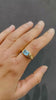mens womens topaz ring