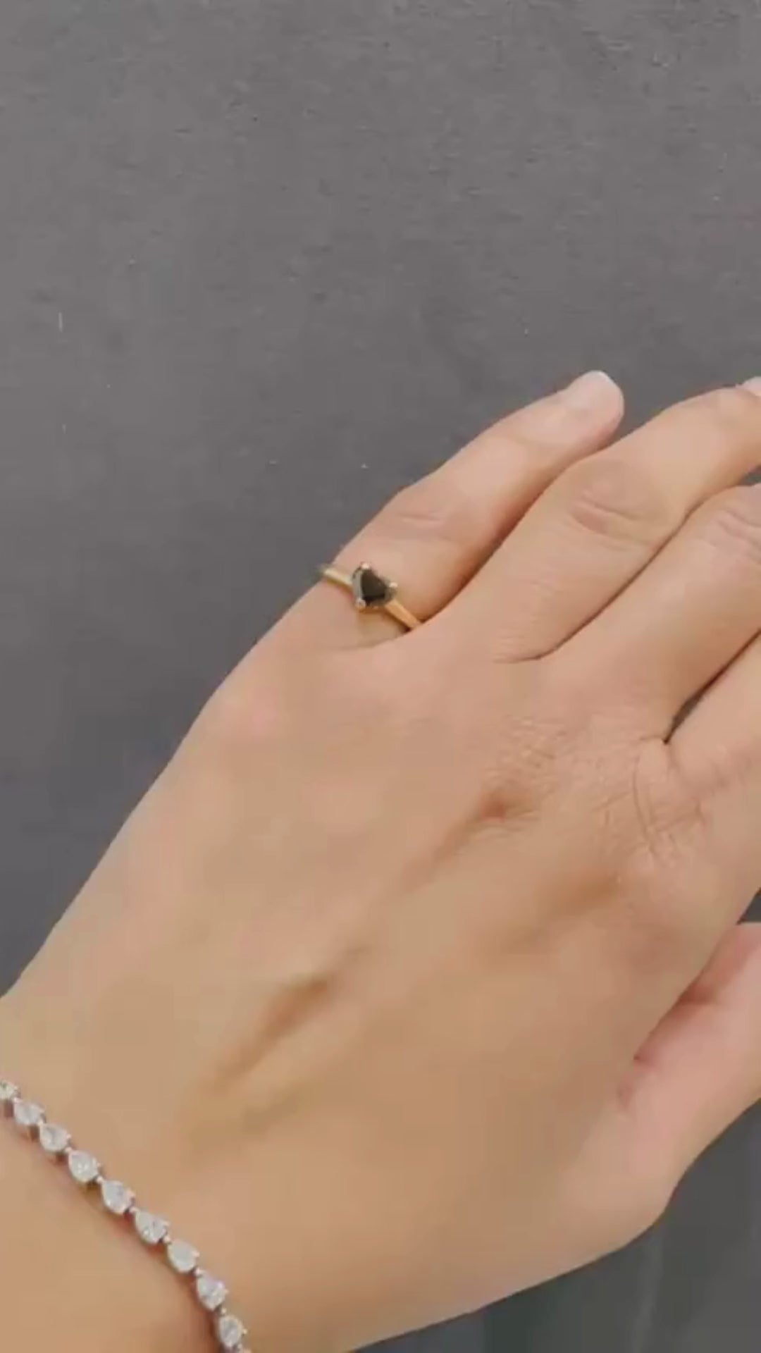 heart diamond engagement ring