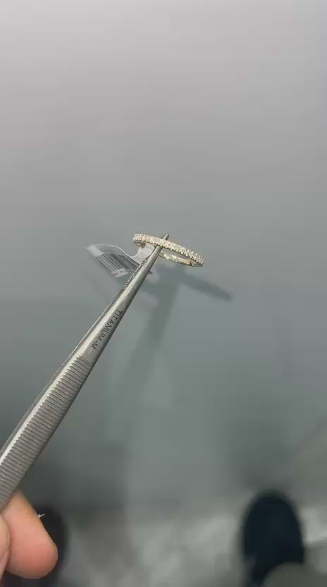 anniversary diamond ring/lab diamond wedding band