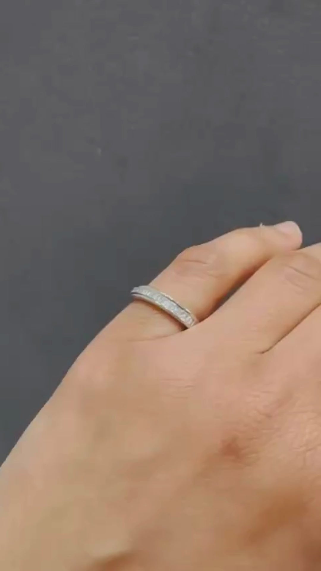 full eternity wedding ring