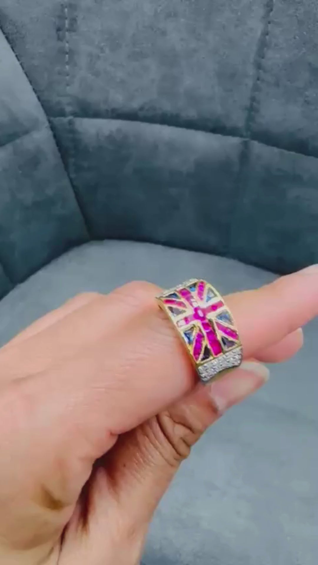 ruby sapphire ring ruby sapphire ring