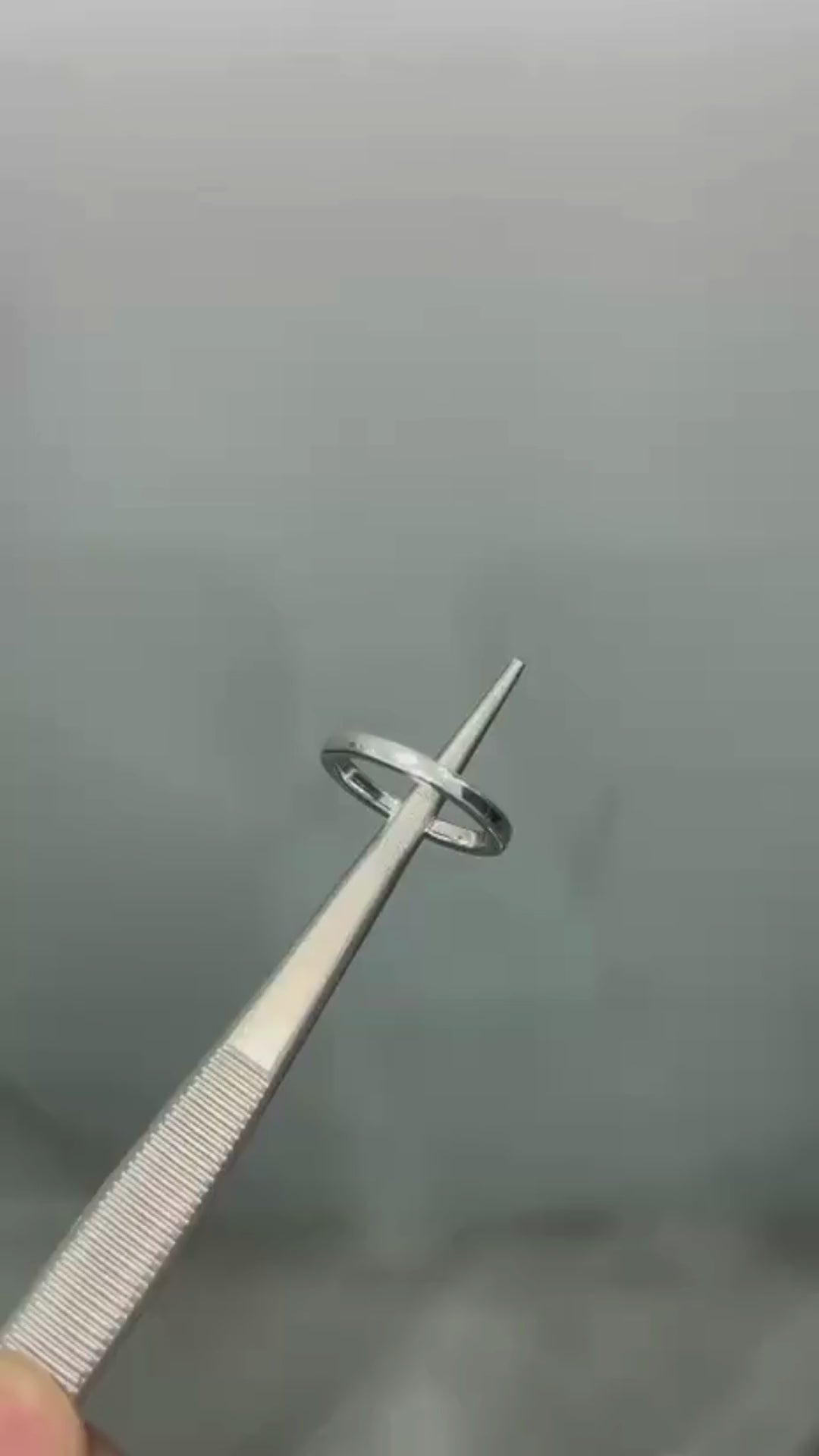 thin platinum ring/simple gold alternative ring/luxury plain wedding ring