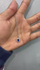 1.40 Ct D-E/VS Lab Grown Diamond Designer Pendant 9k White Gold Ready To Ship