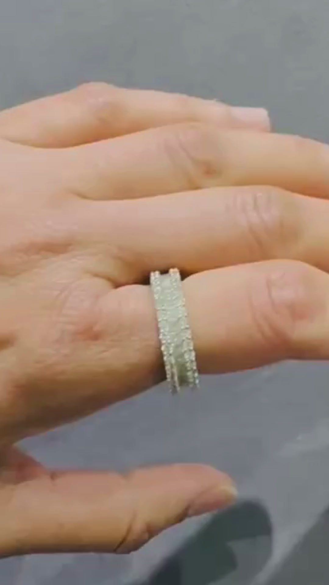 diamond eternity wedding band princess cut luxury