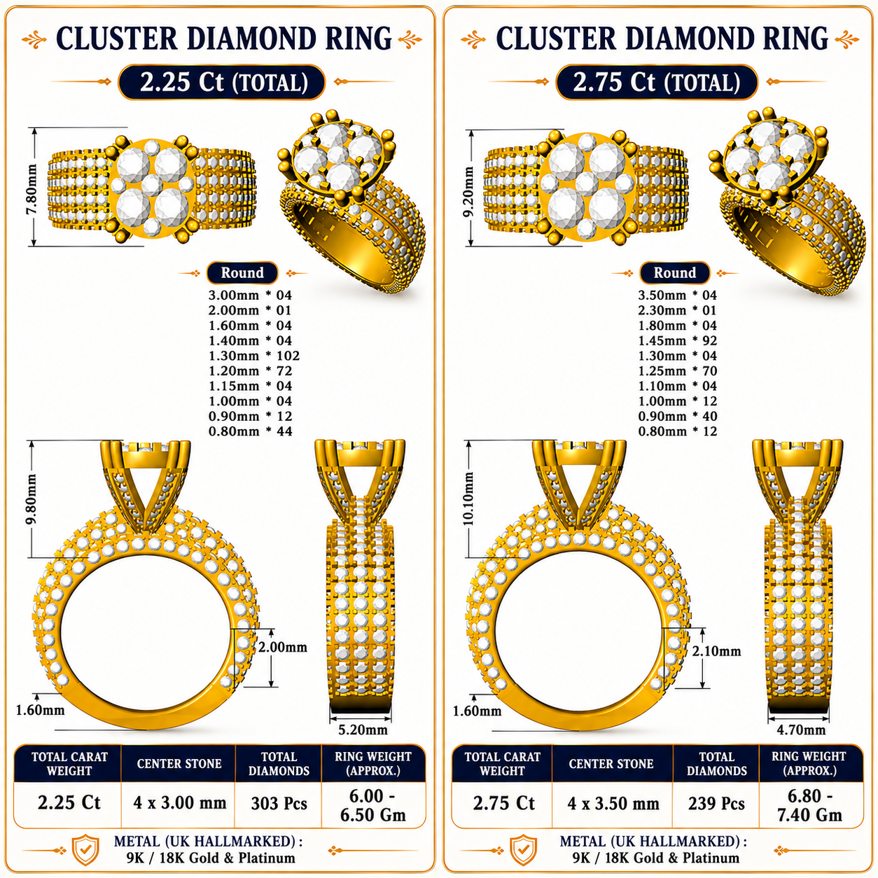 round diamond cocktail ring for women party were ring