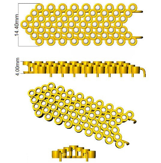 Elegant Gold Diamond Bracelet