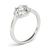 Lab-Grown Diamond 2.00 CT DE/VS Halo Engagement Ring in Platinum