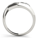 Lab Grown Diamond 3 Stone Engagement Ring For Women In Platinum
