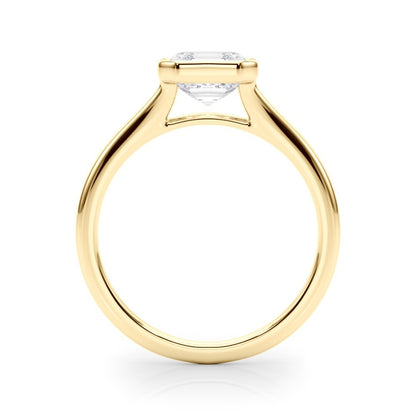 IGI Certified Lab Created D/VS  Asscher Cut Diamond Solitaire Engagement Ring