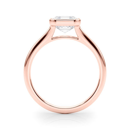 IGI Certified Lab Created D/VS  Asscher Cut Diamond Solitaire Engagement Ring