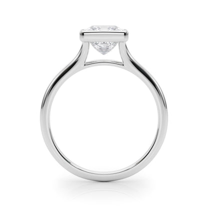 IGI 3CT E/VS Princess Cut Lab Grown Solitaire Diamond Engagement Ring - Platinum