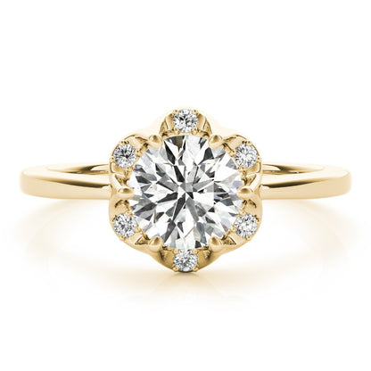Lab-Grown Diamond 2.00 CT DE/VS Halo Engagement Ring in Platinum