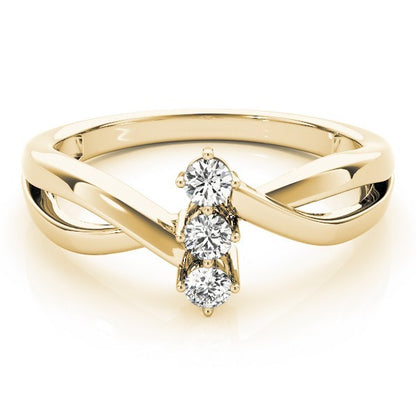 2.00Ct  DE/VS Round Lab Grown Diamond 3 Stone Engagement Ring Platinum