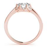 Lab-Grown Diamond 2.00 CT DE/VS Halo Engagement Ring in Platinum