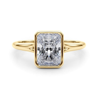 IGI Certified Lab Grown Radiant Cut Diamond Solitaire Engagement Ring