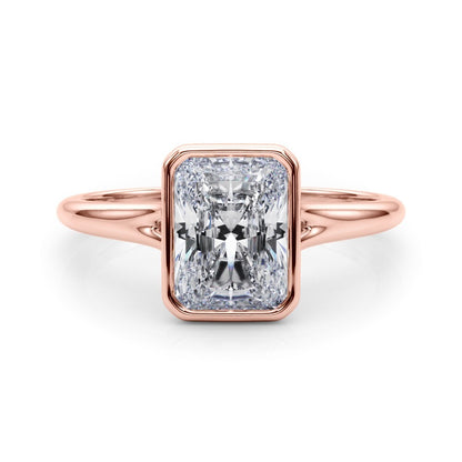 IGI Certified Lab Grown Radiant Cut Diamond Solitaire Engagement Ring