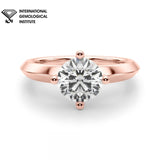 IGI-zertifizierter D/VS 2,00 ct Labor-Diamant-Solitär-Verlobungsring aus Platin