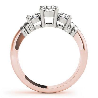 2.00Ct Lab Grown Round Diamond 3 Stone Engagement Ring Solid 950 Platinum