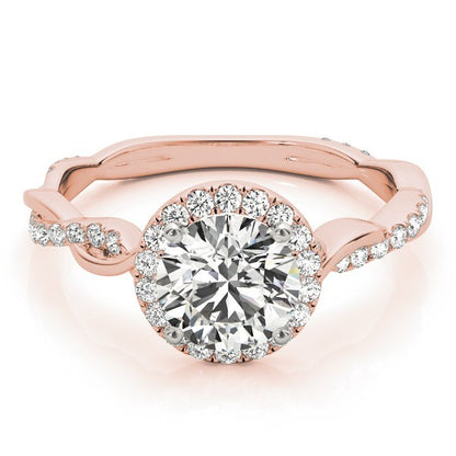 Lab-Grown Diamond 2.00 CT DE/VS Halo Engagement Ring in Platinum