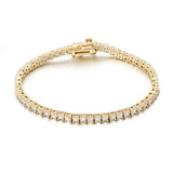Natural Round Cut Diamond Tennis Bracelet