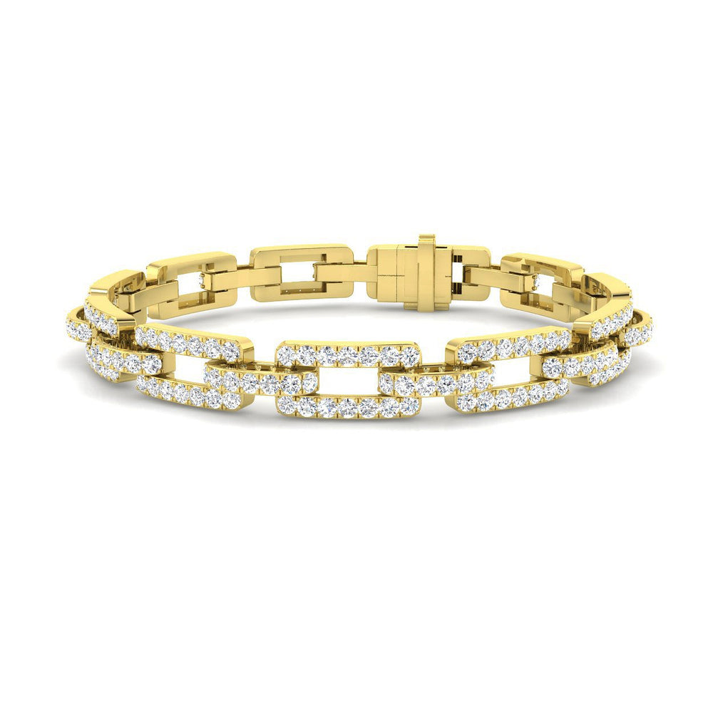 Statement Natural Diamond Bracelet