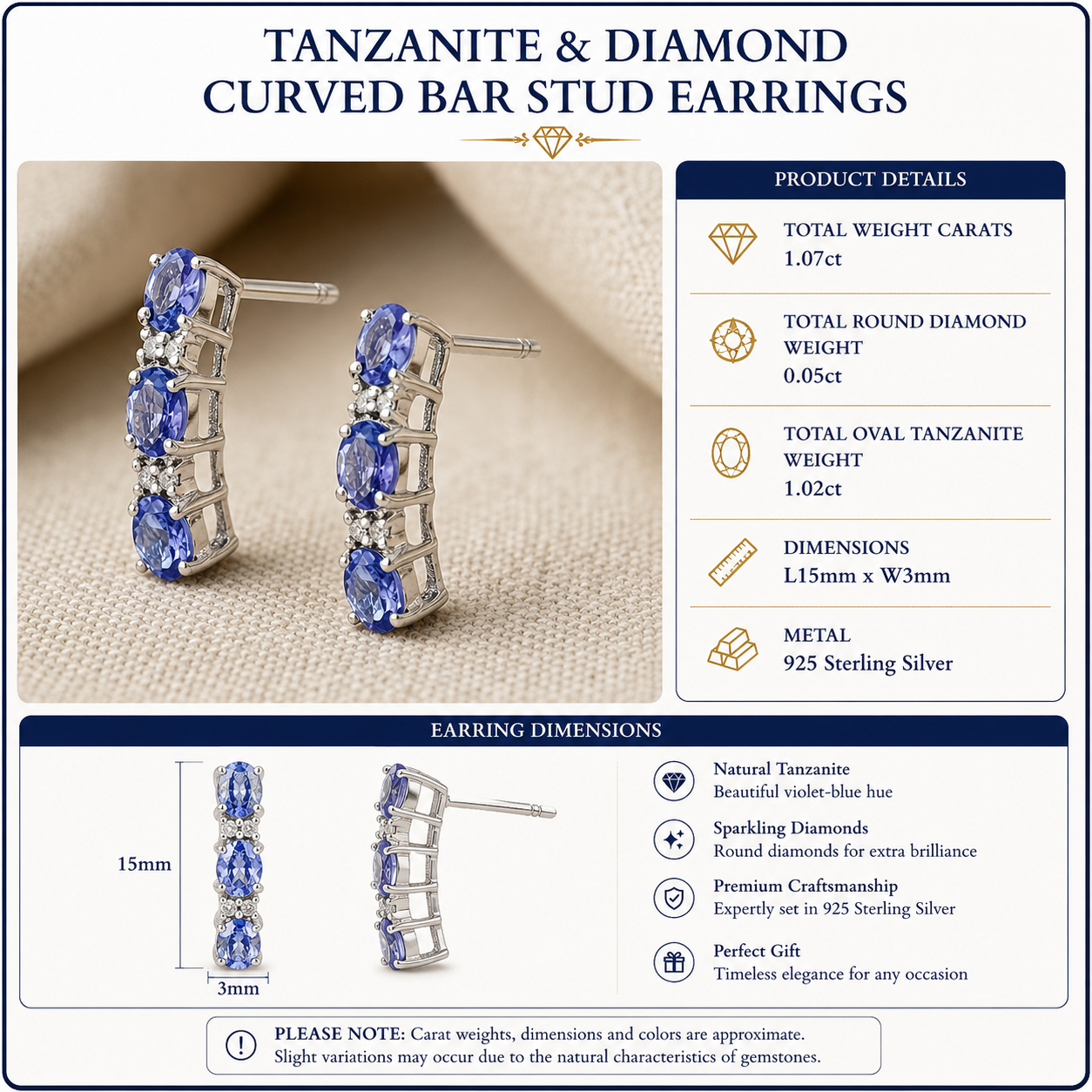 lab grown diamond earrings
