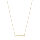 Lab Grown Diamond Bar Necklace Pendant